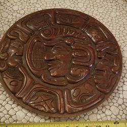 Vintage 1960's Wood Wall Decor Carving 