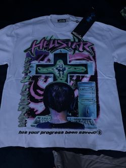 Hellstar Online T-Shirt White Size XL