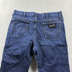 Wrangler 933 Silver Edition Jeans Men’s 32x30 Blue Pant Western Slim Fit #1815