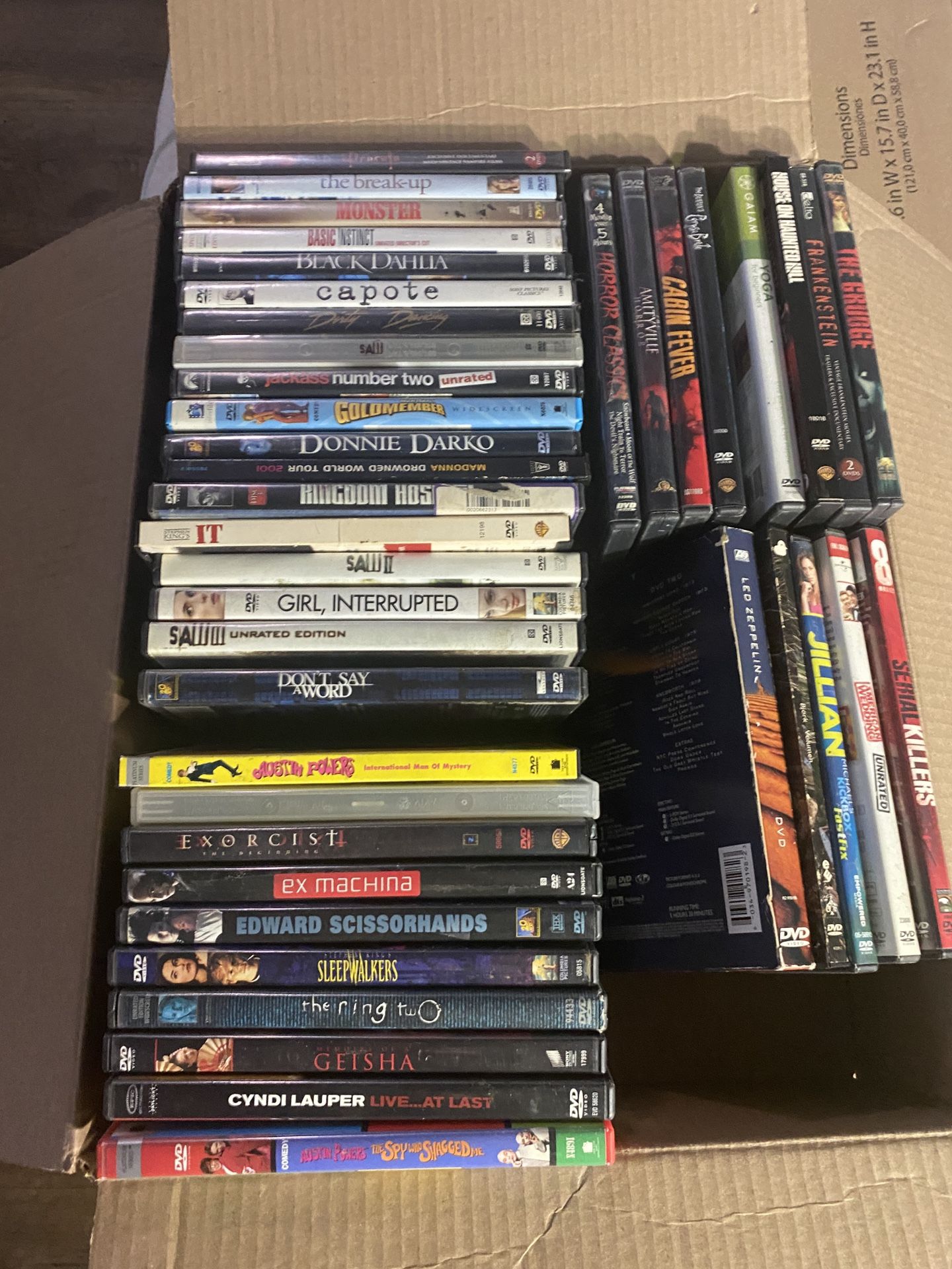 Variety Of Dvd’s Blue Ray Too