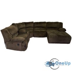 Brown Recliner Sectional Couch Sofa **FREE DELIVERY**