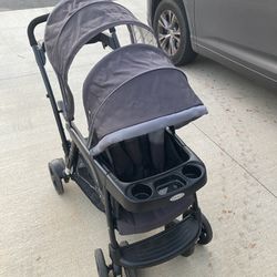 Graco Grow With Me Double Stroller