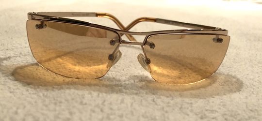 Christian Dior rose gold mini glam sunglasses