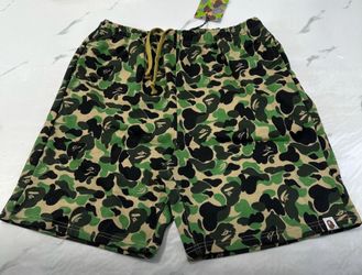Vapping ape camo shorts