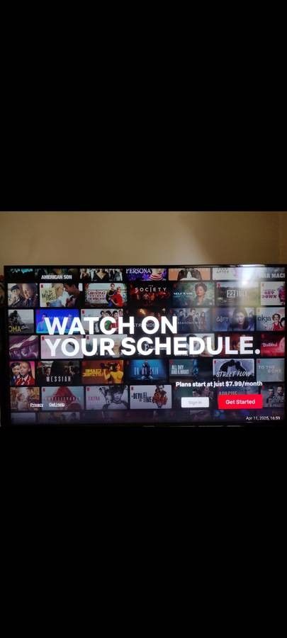 Samsung 50 inch 50" smart TV moving sale great condition