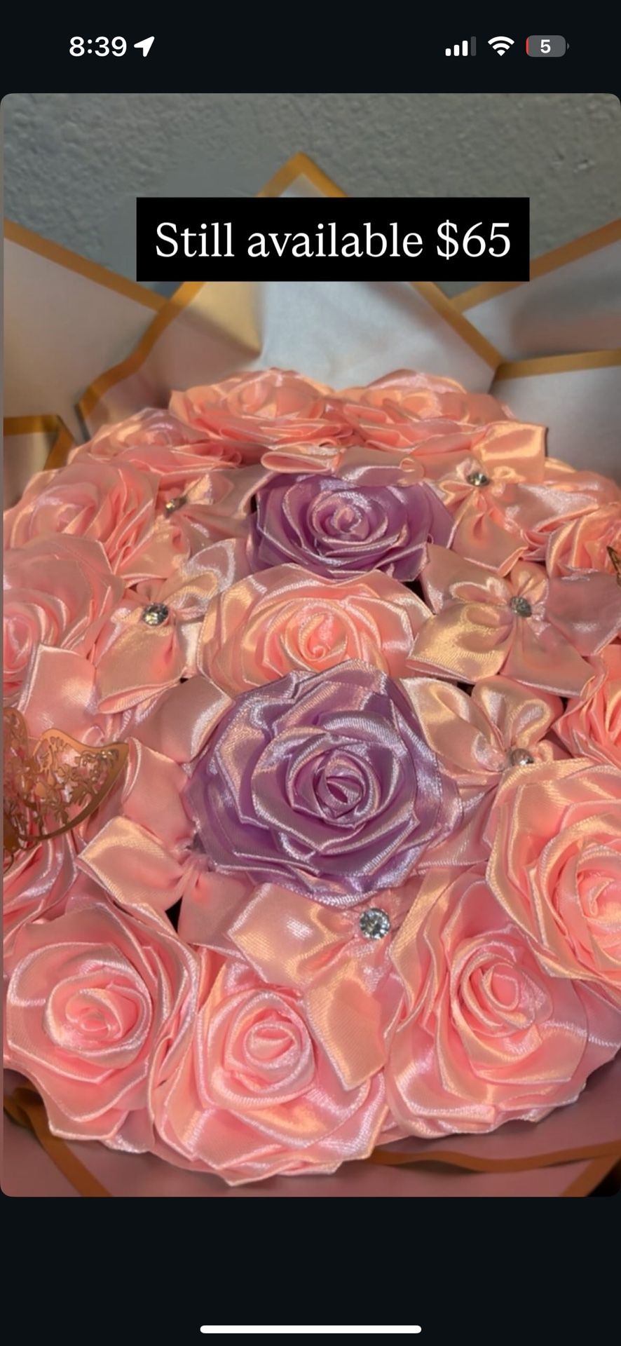 25 Count Ribbon Flowers