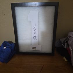 Signed Joe Montana #