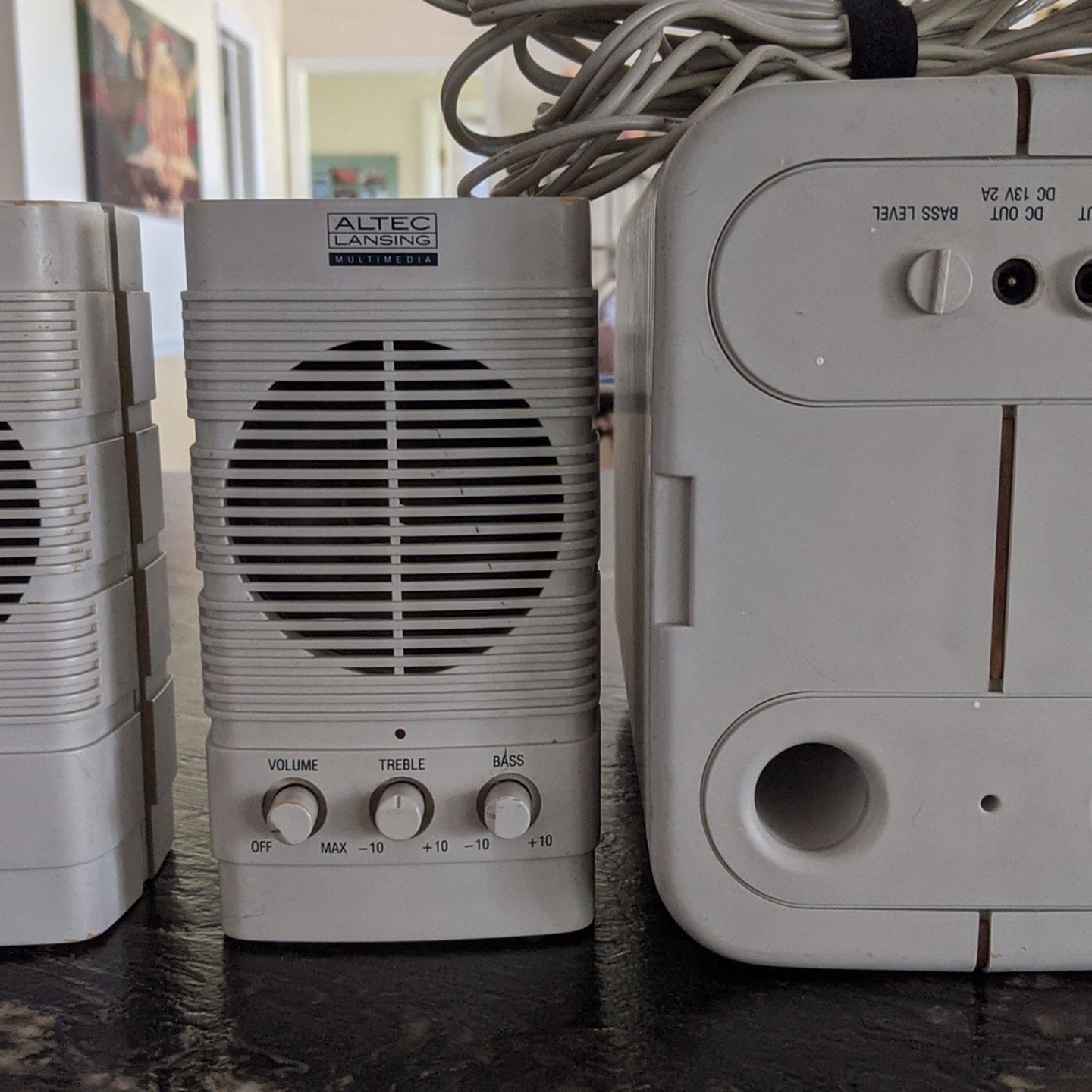 Altec Lancing Computer Stereo Speaker System With Subwoofer