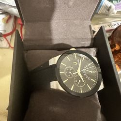 Bulova Futuro Men's Stainless Steel and Black Silicone Strap Watch, specifically model 98C138.