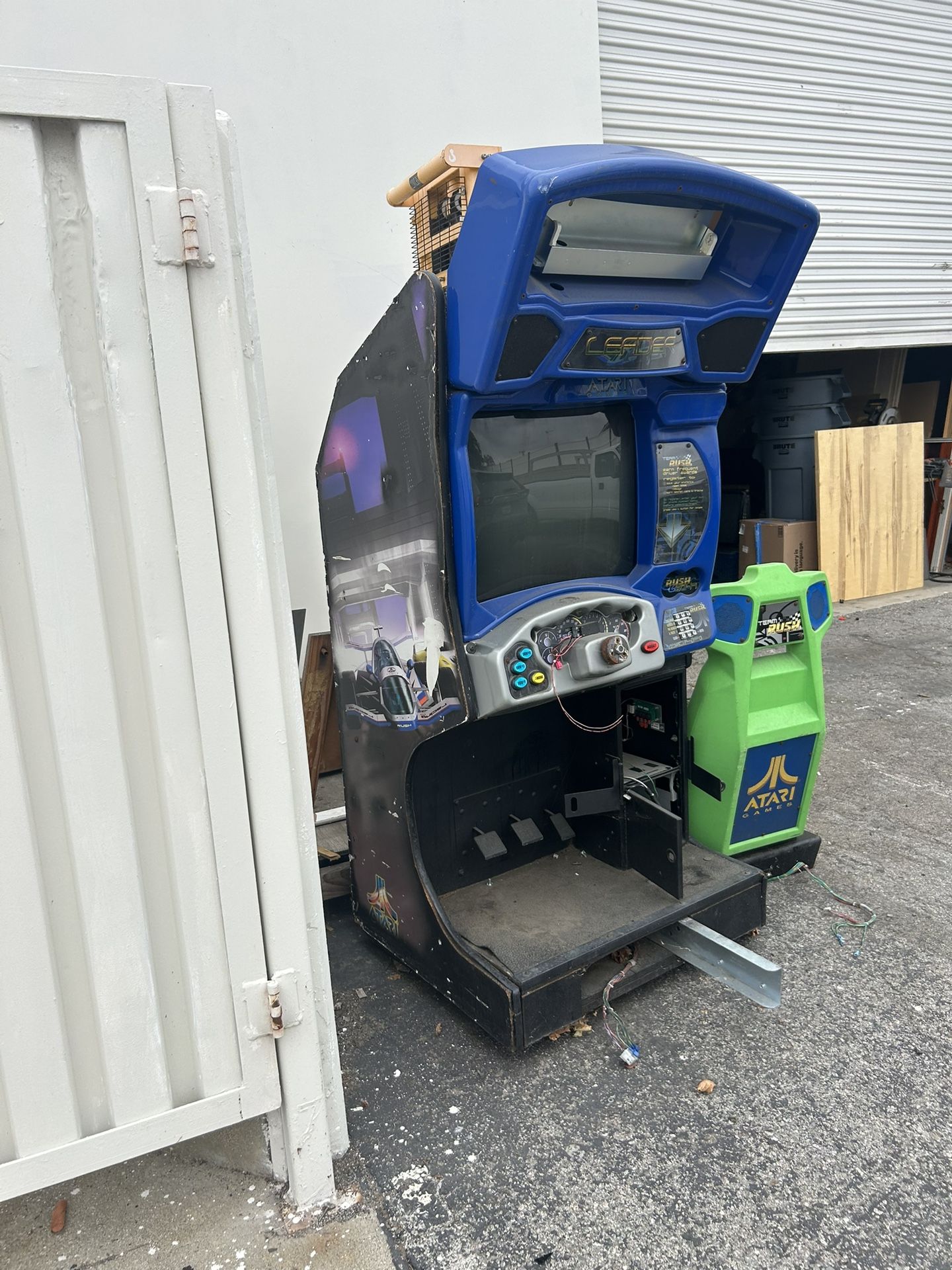 Atari Rush The Rock Cabinet And Seat