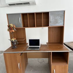 computer desk with hutch 