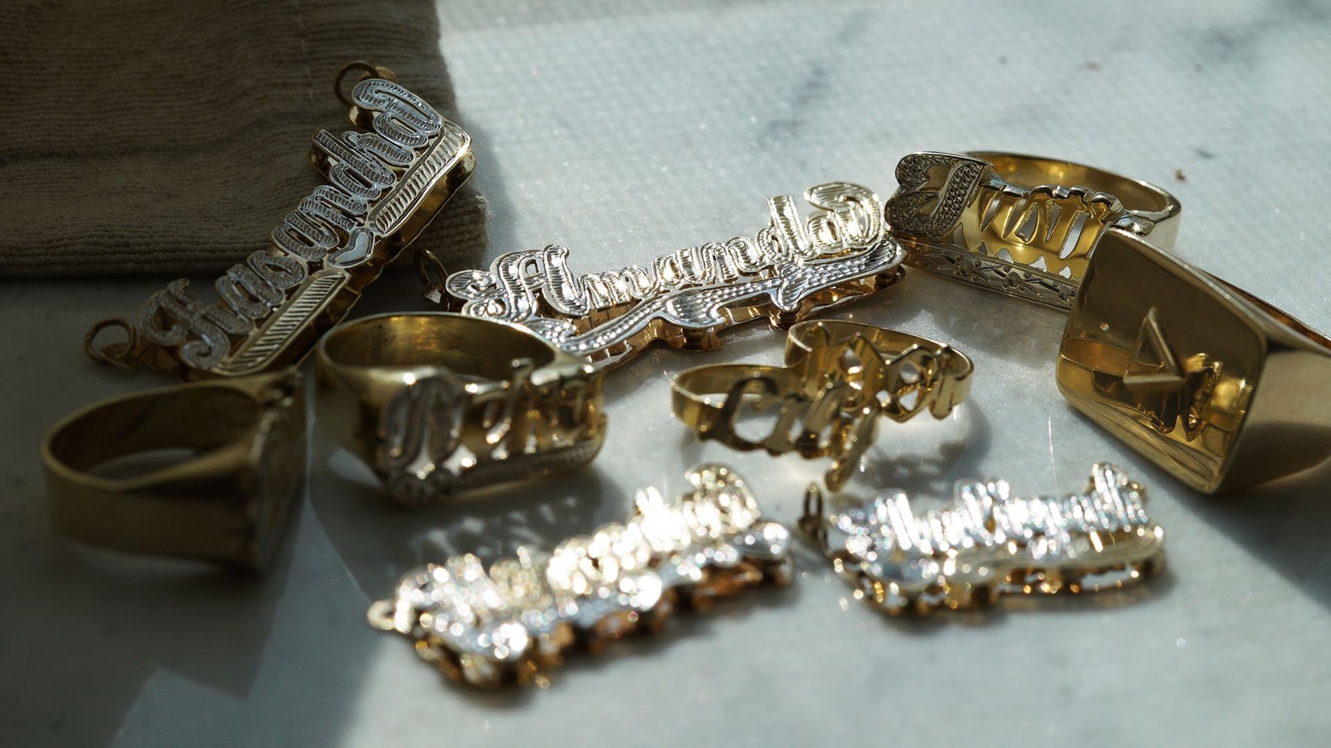 Real Custom Name Plates Real Gold!