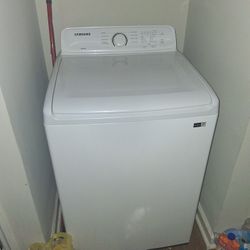 All White Washer Machine N Dryer