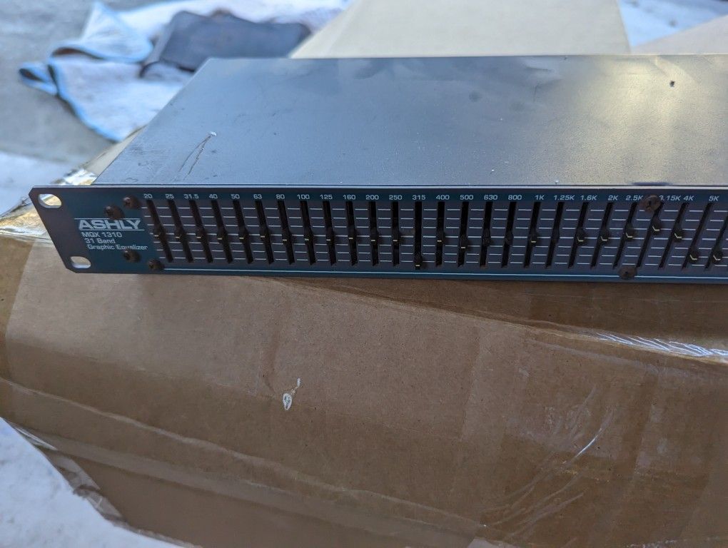 Ashley MQX 1310 31 Band Graphic Equalizer