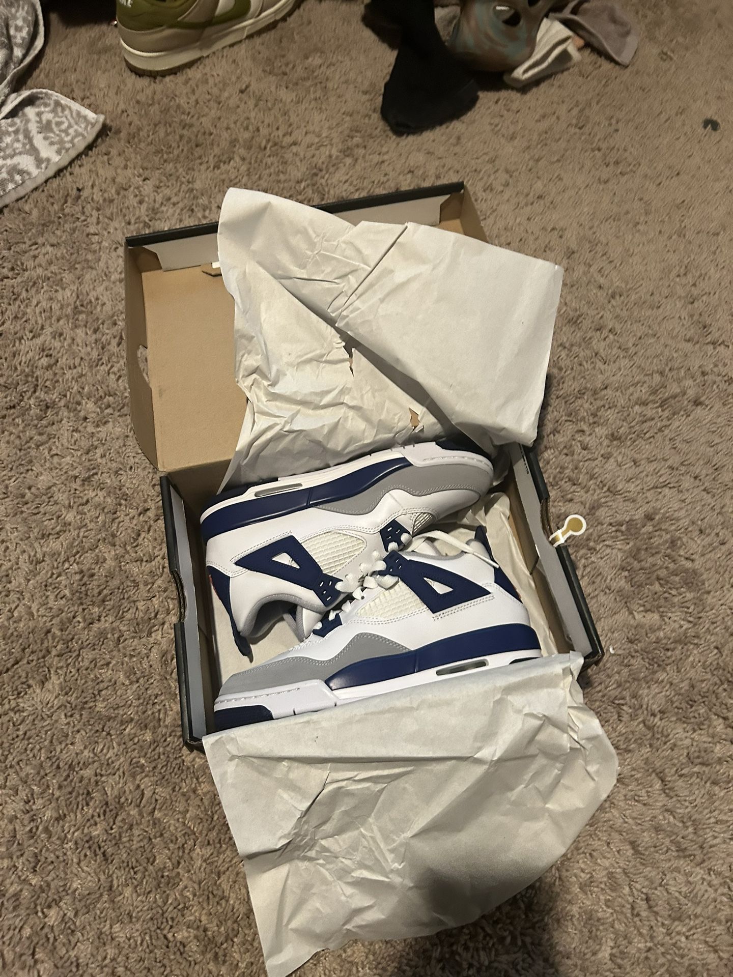 Jordan 4 Deep Royal Blue 