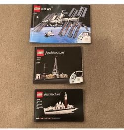 2 Legos Booklets Brochures Directions 