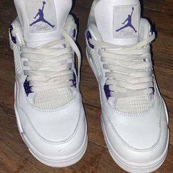 Jordan 4 Purple Metallic Size 11