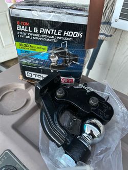 New 8-Ton Combination Ball and Pintle Hitch