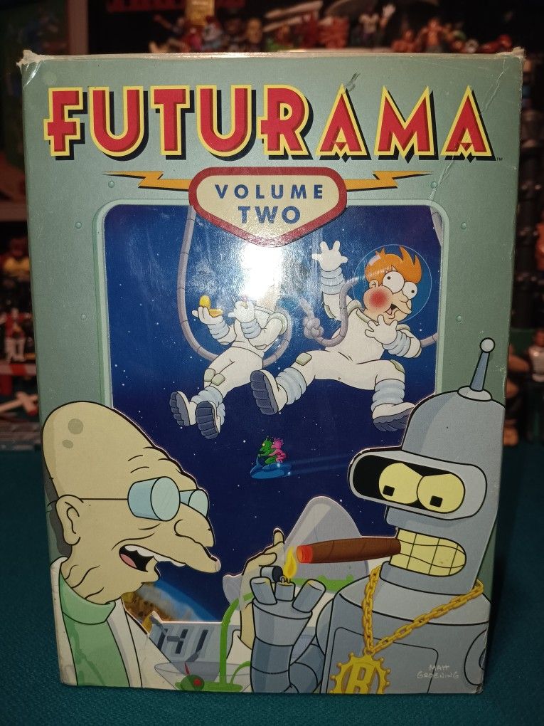 " Futurama " Box Set DVD ( Volume 2/4 Disc )