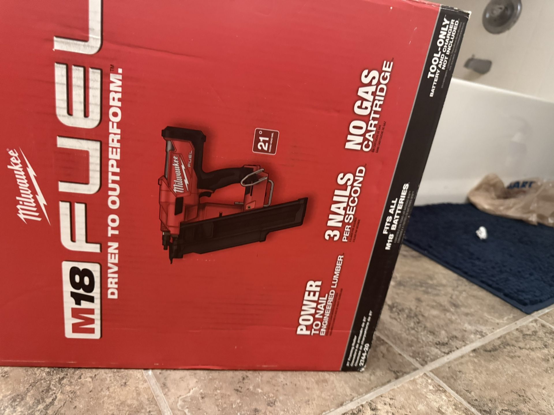 M18 Fuel Nail Gun Framing