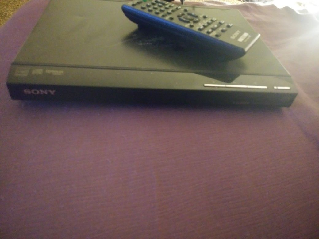 Sony dvd player with remote