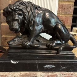Antoine Louis-Bayern Marble Lion