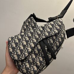Dior Saddle Bag Oblique Jacquard  