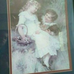 Vintage Framed Picture  