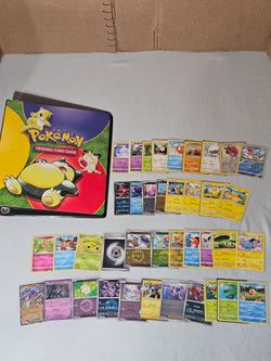 Old Pokémon Binder + Cards