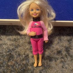 Barbie Sea World Doll Blonde Hair 1996 Ocean Friends