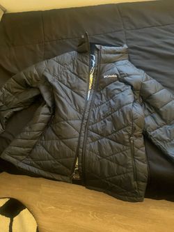 Black color Columbia jacket for winter