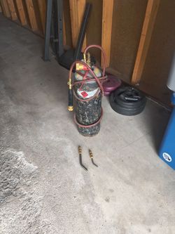 Settling tank plus two tips brand new regulator an tips