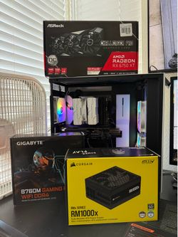 Complete Gaming PC (Intel i3, 32GB RAM, 1TB NVMe, RADEON 6750XT, 1000W Corsair PSU)