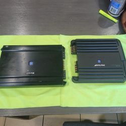 2 AMPLIFIER ALPINE 