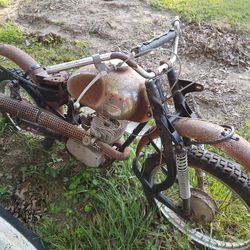 Vintage Sachs Enduro Motorcycle