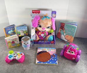 Baby Toy and Board Book Bundle
