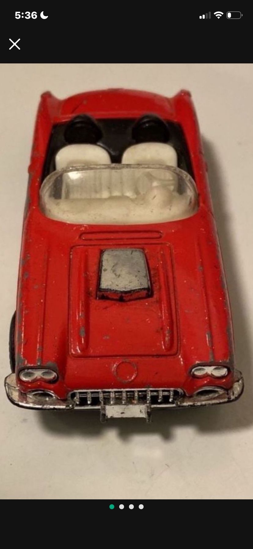 Vintage Tootsie Toy '59 Chevrolet Corvette