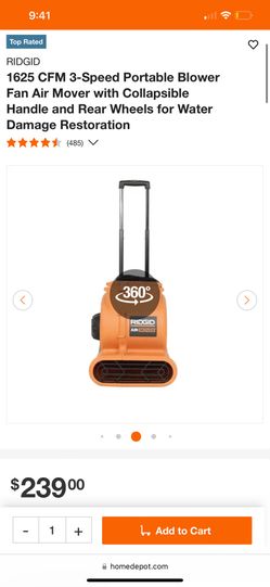 Ridgid Air Mover