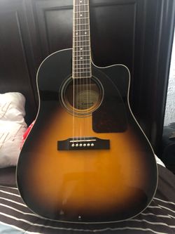 Ephyphone electric acoustic guitar