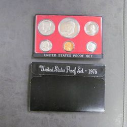 1975 U.S. Proof Sets in OGP -- 6 GORGEOUS PROOF COINS!