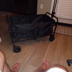 Folding Hand Cart  New In The Box. Black
