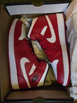 Jordan 1 Red & White