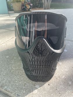 HK Army: HSTL Skull Goggle "Punisher" - Black w/ Smoke Lens - $50 (Boca Raton)