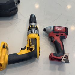 Impact Driver And Hammer Drill 