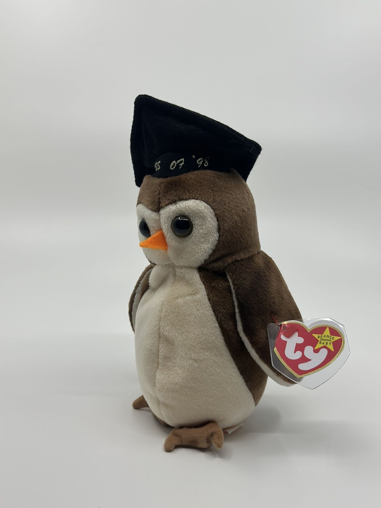 Ty Beanie Baby Original Wise the Owl