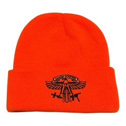 RARE NEW Travis Scott Cactus Jack Hood Toyota Orange OTTO Beanie 2016 Beibs In The Trap Pop-Up Exclusive Rap Hip-Hop Music One Size Fits All OSFA