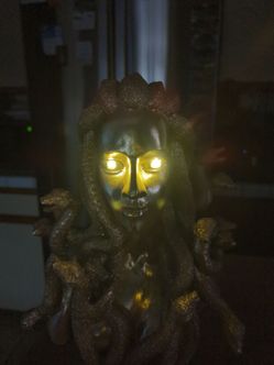Halloween Medusa light up