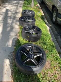 Tire and rims