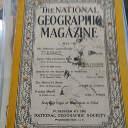 National Geographic Magazine May 1950