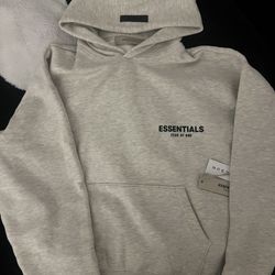 Essentials Light Oat Hoodie 
